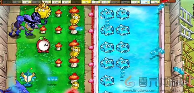 植物大战僵尸杂交版一半一半怎么过(图5) 植物大战僵尸杂交版一半一半怎么过(图5)